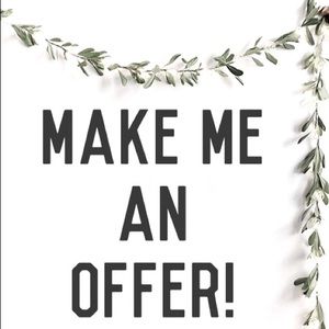 Now Accepting Offers